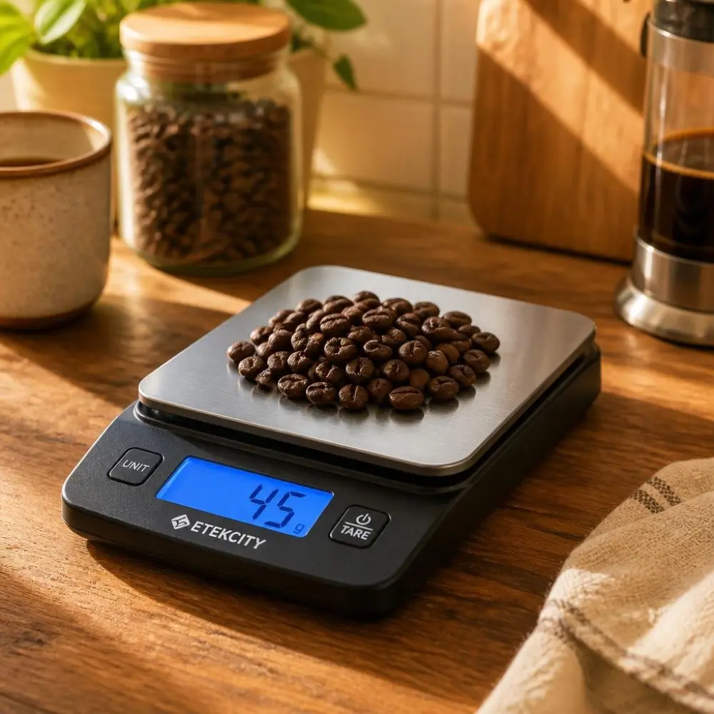 Miniatura de Etekcity Báscula Digital de Cocina, Acero Inoxidable 304