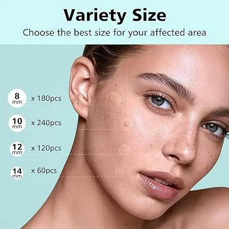 Parches Hidrocoloides para Espinillas (600 und)  Tratamiento Invisible Secante de Granos