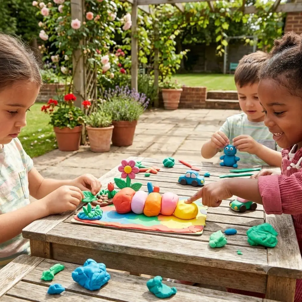 Miniatura de Play-Doh Set 10 Colores Surtidos | Plastilina No Tóxica para Niños desde 2 Años | Juguete Educativo y Creativo | Ideal para Regalo, Salón de Clases y Juego en Casa