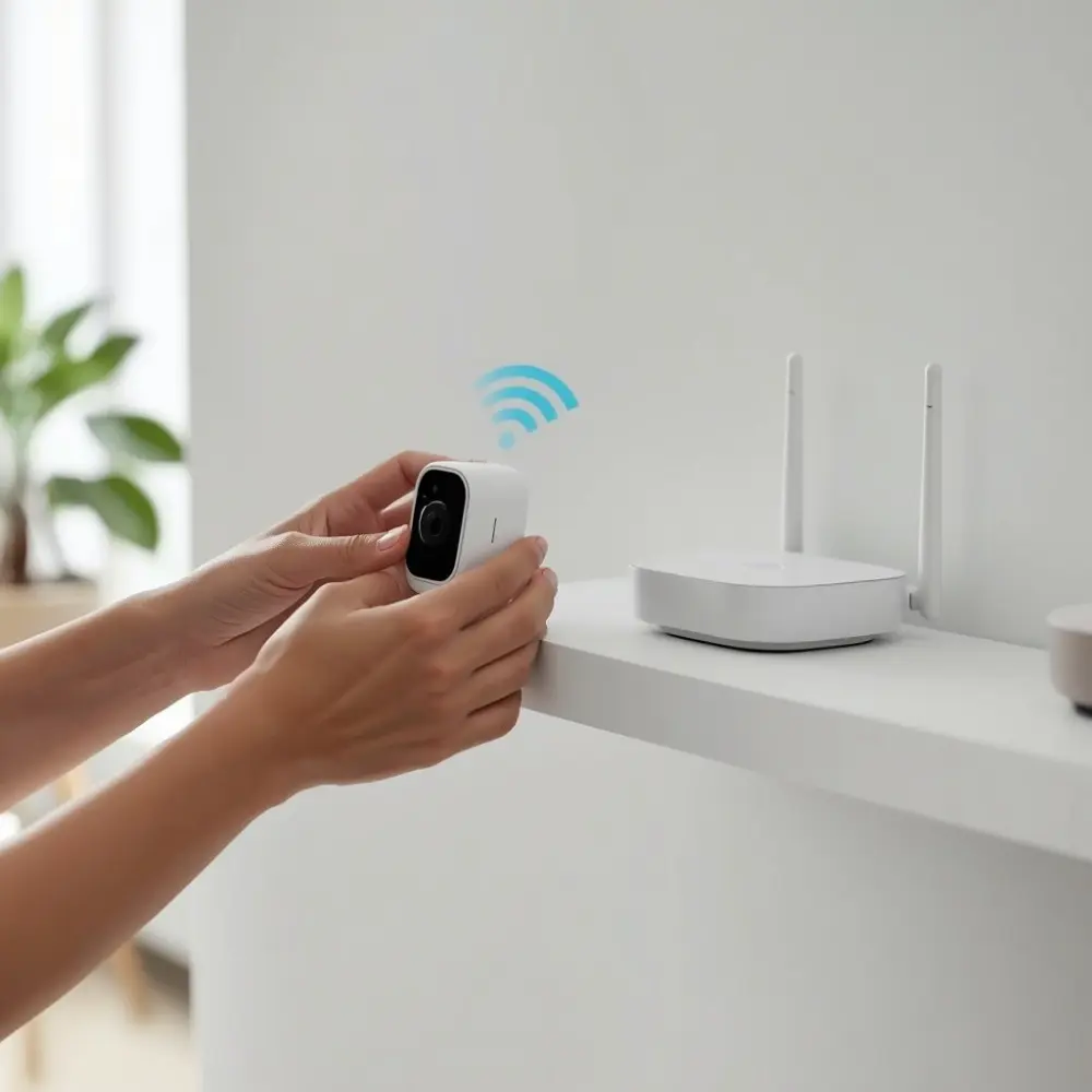 Cámara de Seguridad Inteligente WiFi 360° Miniatura de Cámara de Seguridad Inteligente WiFi 360°