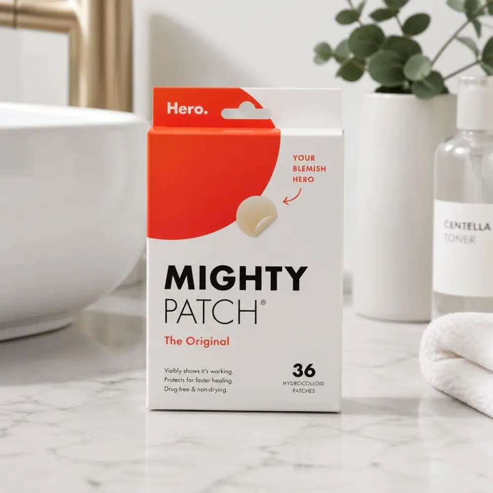 Mighty Patch Original (Hero Cosmetics) Parches para Espinillas, 36 Unidades Miniatura de Mighty Patch Original (Hero Cosmetics) Parches para Espinillas, 36 Unidades